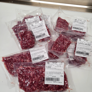 Caissette 5kg  Viande hachée 20€/kg <br> <br> Acompte de: