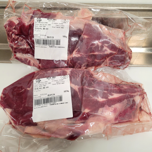 Cote de boeuf 25€/kg <br> <br> Acompte de: